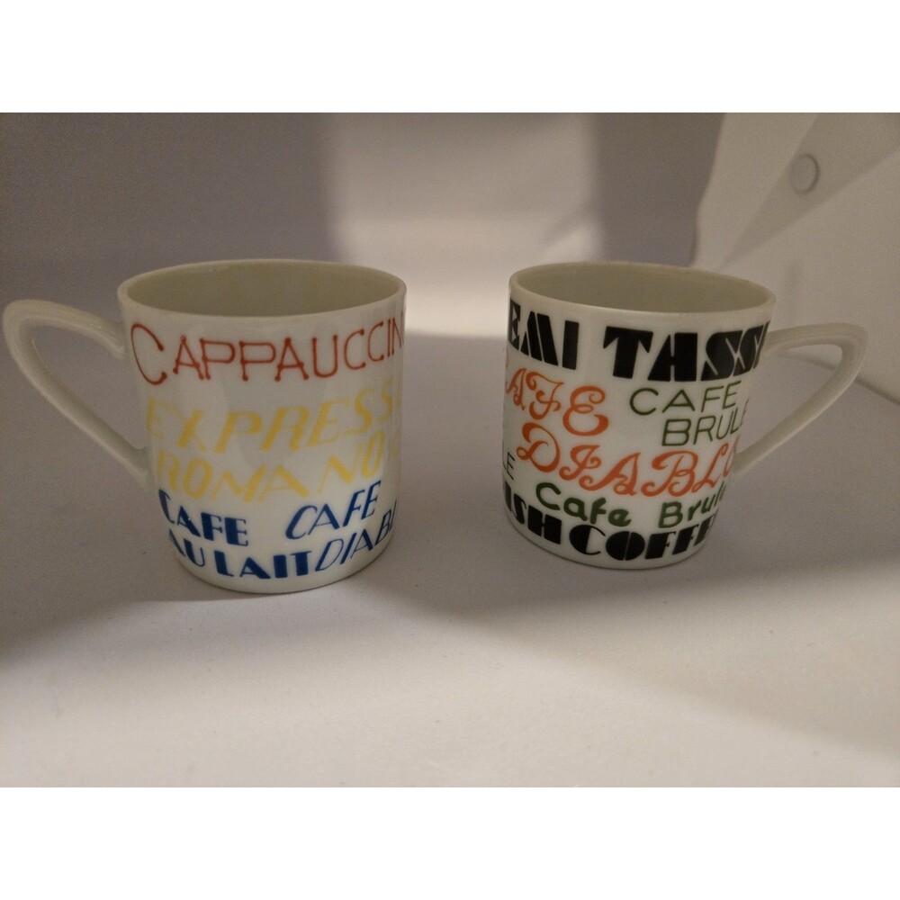 S/2 Vintage ROYAL CROWN Japan espresso cups
